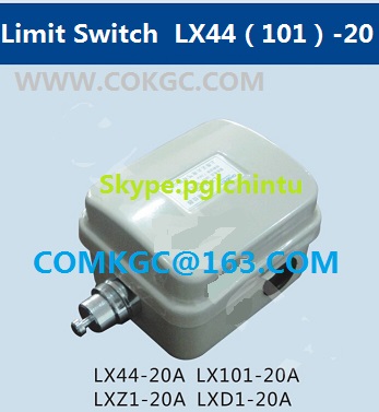 SWITCH, LIMIT; POTENTIAL 415 V, CURRENT 20 A, ACTUATOR PUSH PLUNGER; OEM P/N: LX44(101)-20,CONTACT ARRANGEMENT 4 NC