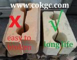 E sealed insulating brick for  aluminium pot breaker